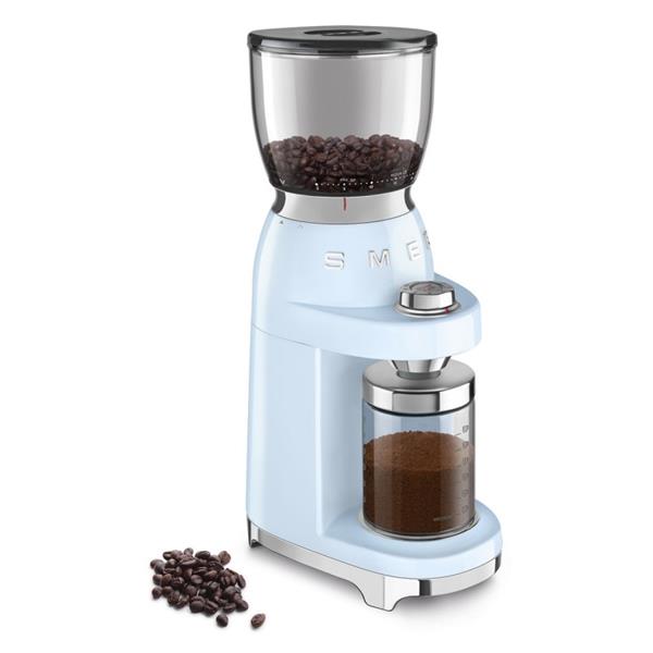 SMEG CGF01PBEU Kaffekværn - Pastelblå billede 6